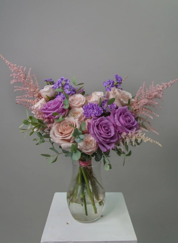 Сиреневая сказка от интернет-магазина цветов в 