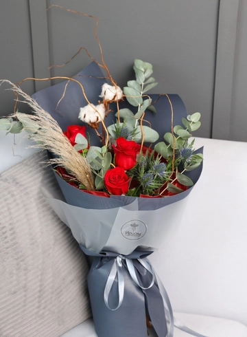 Мужской букет от интернет-магазина цветов в 
