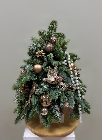 Елочка декоративная из натуральной датской пихты от интернет-магазина цветов в 